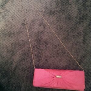 Pink clutch